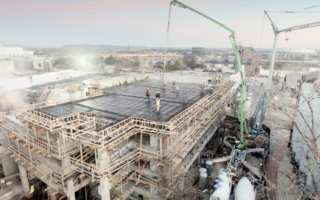 Central Arkansas Library Parking Deck